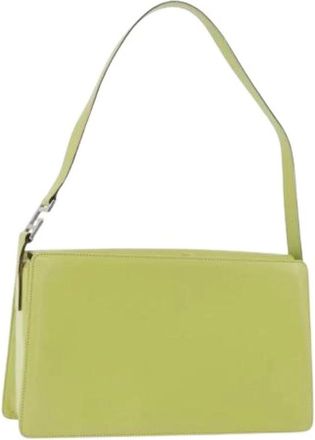 Gucci Pre-owned Shoulder Bags, female, Green, Size: ONE SIZE Pre-owned Vintage Shoulder Bag