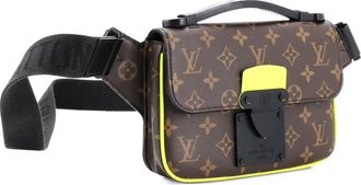 Louis Vuitton S Lock Sling Bag Macassar Monogram Canvas belt bag - Bruin