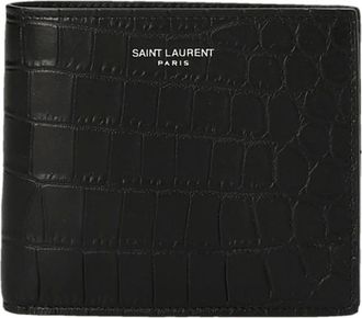 Saint Laurent Wallets & Cardholders, male, Black, Size: ONE SIZE East/West Wallet
