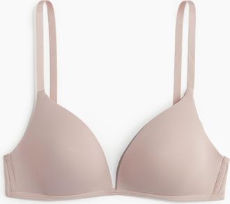 H&M Wattierter bügelloser Mikrofaser-BH - Pink