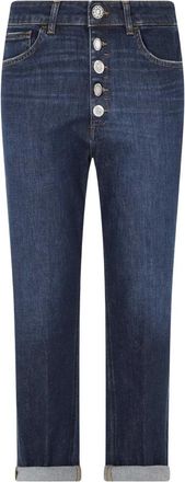 Dondup Koons Jeans - Dames - Loose Fit Jeans - Blauw - W30 - Katoen - Jeans