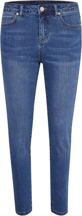 Kaffe Middelblauwe Denim Skinny Jeans - Dames - Skinny Jeans - Blauw - XS - Denim - Jeans