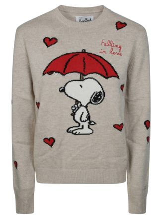 MC2 Saint Barth Umbrella Graphic Relaxed Crewneck Sweater