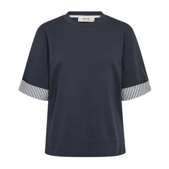 Mos Mosh MOS Mosh, Tops, Dames, Blauw, M, T-shirts