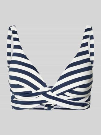 Barts Bikini-Oberteil mit Knotendetail Modell YADBOR in Marine, Gr&ouml;&szlig;e 40