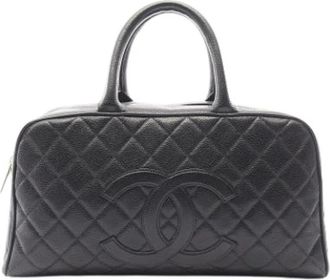 Chanel Pre-owned Matelasse Handtas - Dames - Vintage Handtas - Zwart - ONE Size - Leer - Vintage