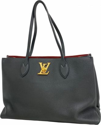 Louis Vuitton Noir Tote Bag (Pre-Owned)