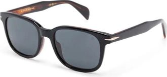 Eyewear by David Beckham Heren, Accessoires, Zwart, Maat: 53 MM
