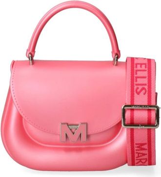 Marc Ellis Handtas met handvat - Dames - Handtassen - Roze - ONE Size - Leer - Tassen