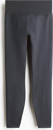H&M Seamless Sportleggings mit DryMove - Grau