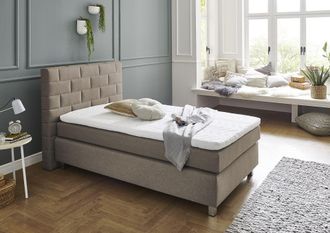 Westfalia Polsterbetten Boxspringbett mit Topper