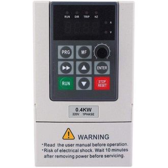 OEM Inversor De Frecuencia, 220v 0.4kw Inversor De Frecuencia Profesional Vfd Entrada Monof&aacute;sica Salida Trif&aacute;sica Controlador De Velocidad
