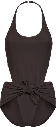 Alaia One-piece Swimsuit - Dames - Badpakken - Bruin - S - Badmode