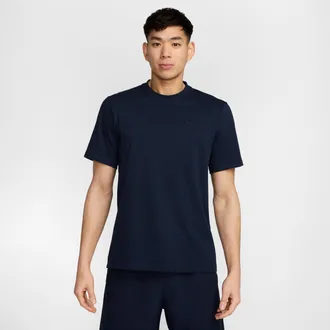 Nike Mens Primary Dri-FIT Short-Sleeve Versatile Top in Blue | DV9831-452