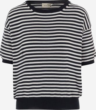 Bruno Manetti Gestreifter Baumwollpullover von Bruno Manetti