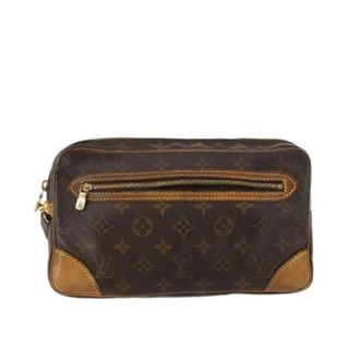 Louis Vuitton Clutch Pre-owned in Tela Monogram - - Pre-owned - Donna - Marrone - ONE SIZE