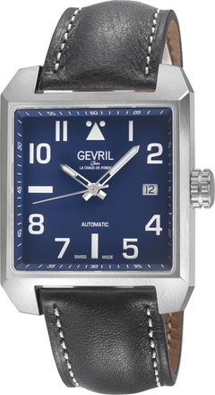 Gevril Group Herald Square Automatic Blue Dial Mens Watch 44711