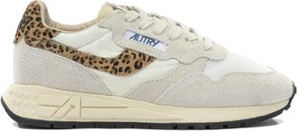 Autry Reelwind Low Sneakers - Dames - Sneakers - Wit - 35 EU - Katoen - Schoenen