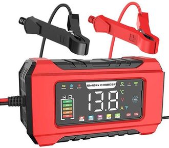 OEM Cargador De Bater&iacute;a Inteligente De 24 V 8 A/12 V 15 A, Cargador De Bater&iacute;a Lifepo4, Mantenedor De Bater&iacute;a Port&aacute;til, Cargador De Mantenimiento Y Desulf