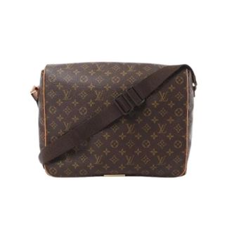 Louis Vuitton Pre-owned Cross Body Bags, male, Brown, Size: ONE SIZE Pre-owned Abbesses Crossbody Bag