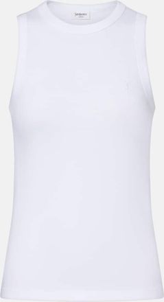 Saint Laurent Cassandre cotton T-shirt