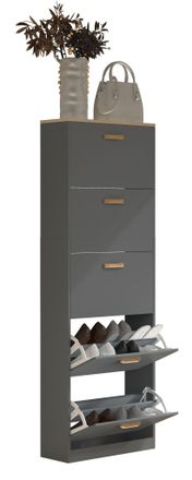 VCM Gabinete De Zapatos Zapato Volquete Gabinete Halomxl 170x59x22 - Vcm