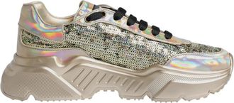 Dolce & Gabbana Daymaster Sneakers - Dames - Sneakers - Geel - 40 EU - Leer - Schoenen
