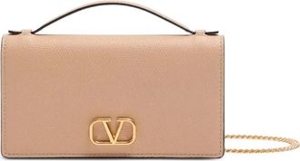 Valentino Garavani VLogo Signature Leather Shoulder Bag