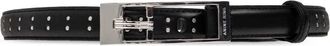 Anine Bing Elly Leren Riem - Dames - Riemen - Zwart - Xs/S - Leer - Accessoires