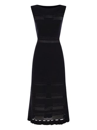 Fabiana Filippi sleeveless midi dress - Blue