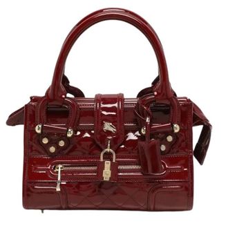 Burberry Pre-owned Satchel - Dames - Vintage Handtas - Rood - ONE Size - Vintage