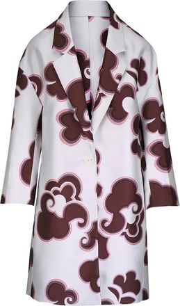 Dorothee Schumacher Cappotto a fiori - Bianco