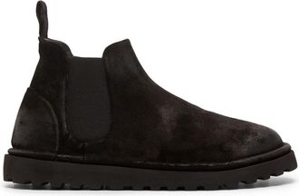 Marsèll Sancrispa Alta Chelsea boots - men - Suede/Rubber/Leather - 43.5 - Black
