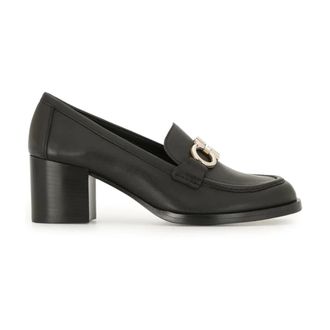 Ferragamo Dames, Schoenen, Zwart, Maat: 41 1/2 EU Leer