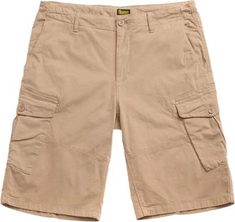 Blauer Katoenen Bermuda Shorts - Heren - Korte Broeken - Beige - W31 - Katoen - Korte Broeken