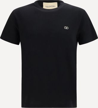 Valentino Cotton VLogo T-shirt Male XL