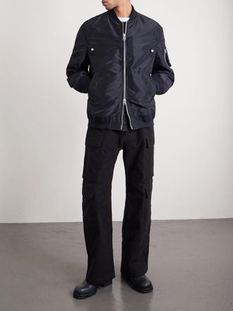 sacai Padded Nylon-Twill Bomber Jacket