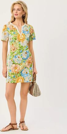 Lilly Pulitzer Minerva Short Sleeve Stretch Shift Dress