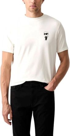 Karl Lagerfeld Hombre, Camisetas, Blanco, Talla: M