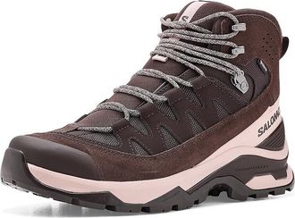 Salomon Quest Echo GTX(r) Womens Shoes Black Coffee : 10.5 M, Leather