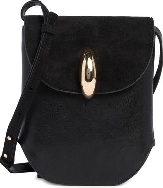Dolce Vita Perry Top Flap Phone Crossbody Bag in Black at Nordstrom Rack
