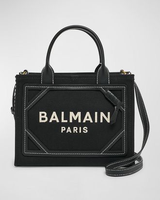 トートバッグ BALMAIN Women Shoulder Bags DN1DB526LAVE 0PA Black Balmain Embleme Leather Shoulder Bag | Black | FARFETCH