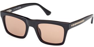 Web Eyewear Web WE0362 05J Mens Sunglasses Black Size 52