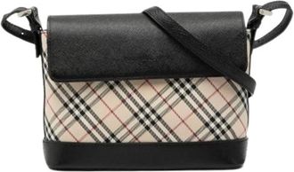 Burberry Borsa a tracolla Pre-owned in tela - - Pre-owned - Donna - Beige - ONE SIZE