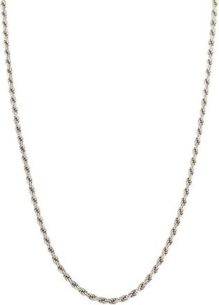 Serge DeNimes Silver Rope Necklace at Nordstrom