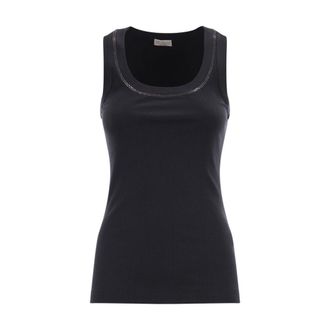 Brunello Cucinelli Dames, Tops, Blauw, Maat: XS Jersey