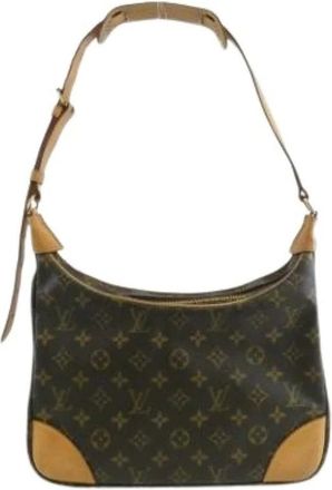 Louis Vuitton Pre-owned Shoulder Bags, female, Brown, Size: ONE SIZE Pre-owned Boulogne 30 Shoulder Bag