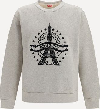 Kenzo Kenzo Eiffel Tower design cotton Sweatshirt Male XL