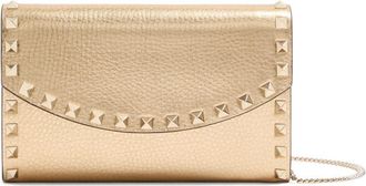 Valentino Garavani Rockstud Wallet With Chain