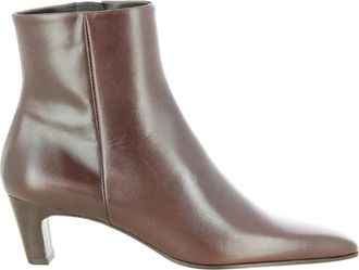 Zinda Bruine Damesschoenen Stijlvol Model - Dames - Laarzen met Hak - Bruin - 41 EU - Schoenen